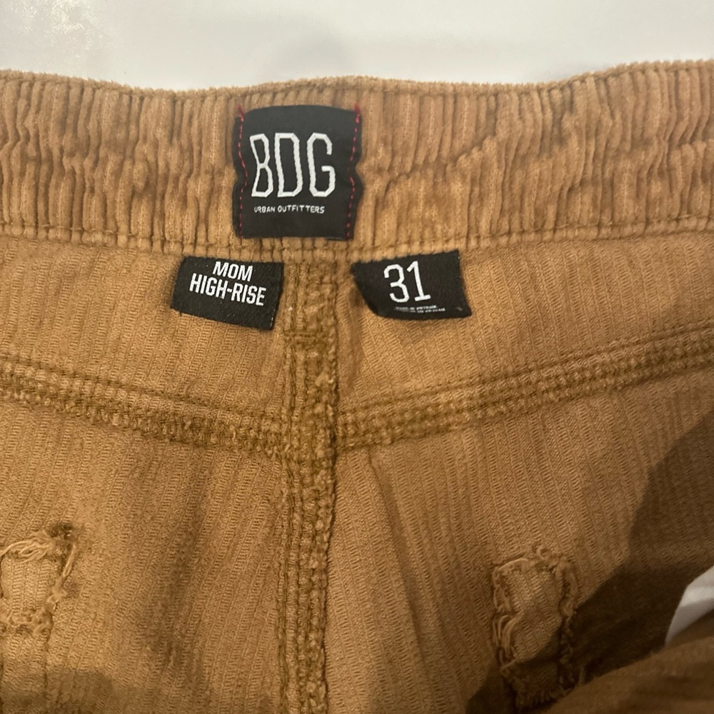 BDG Men Brown High-Rise Jeans